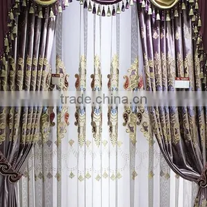 Purple Romantic Bedroom Curtains thumbnail-4