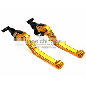 BJ-LS-009 Customized CNC Adjustable Folding Aluminum Motorcycle Clutch Brake Lever for Kawasaki ZX1400 / ZX14R / ZZR1400 thumbnail-2
