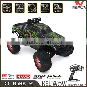 2.4G 4WD Big Wheels Off Road RC Car 1/12 High Speed rc Monster Truck Rock Racing Car for Sell thumbnail-1