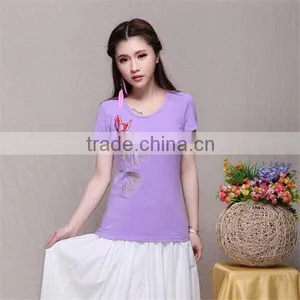 Ladies Fashion t Shirts Price China Import t Shirts thumbnail-1