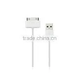 30pin USB Cable for Iphone,ipad,ipod White Color thumbnail-1