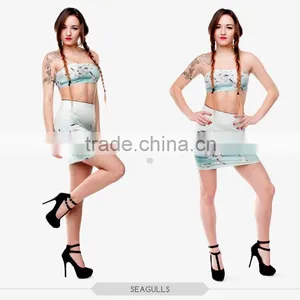 Mature Women Hot Panther Fur Girls Tight Slim Mini Skirt High Quality 3d Digital Full Print Custom Hot Sale Tube Stretchy Skirt thumbnail-1