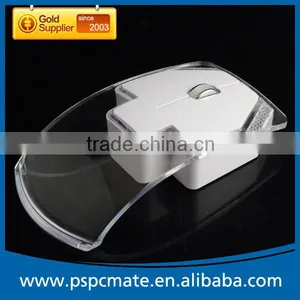 Computer Transparent Colorful LED Wireless Mouse thumbnail-4