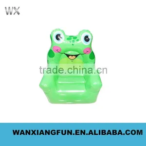 Hot Sale Inflatable Animal Sofa, Frog Animal Shape Inflatable Kids Sofa thumbnail-1