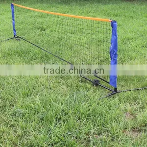 Portable and Foldable Tennis Net Set With Tennis Net and Tennis Poles thumbnail-1