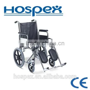 Elevating Footrest Steel Wheelchair thumbnail-1