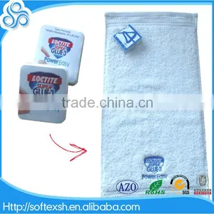 100 Cotton Custom Embroidered Hand Compressed Towel thumbnail-1