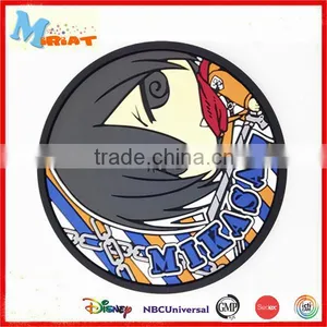 Promotional Rubber Anti-slip Beer Mat/custom Soft Pvc Coasters thumbnail-1