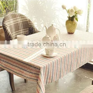 Cotton and Linen Printed Tablecloth thumbnail-2