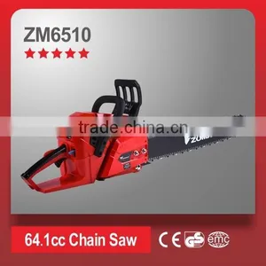 Power Tools 64.1cc 3.3kW 2 Stroke ZM6510 Wood Harvester Saw Force Air Cooling Single Cylinder thumbnail-3
