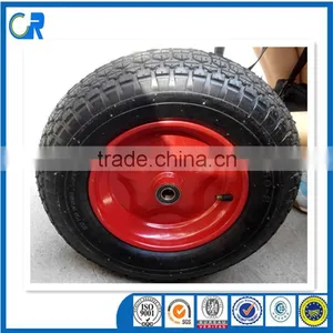 China Trolley Wheels 3.50-8 Pneumatic Rubber Tires thumbnail-1