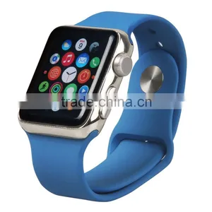 Silicone Sport Edition Soft Watch Band Straps for Apple Watch thumbnail-1