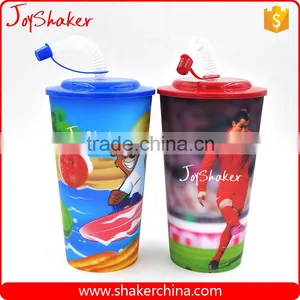 Hot Product for 2015 Custom 420ML Printed Plastic Cup BPA Free thumbnail-1