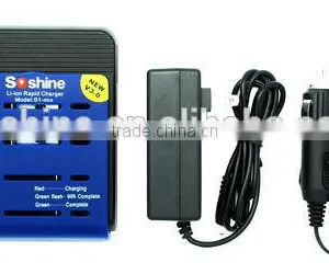 Soshine S1 Mix 26650 Battery Charger 4 Slot Universal Smart Charger for 10440 18650 26650 Battery thumbnail-1