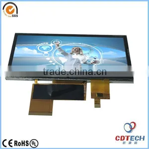 TFT LCD China Supplier 5.0'' Inch 480*272 Resolution Transparent Tft Lcd Display Module Witn Touch Panel thumbnail-1