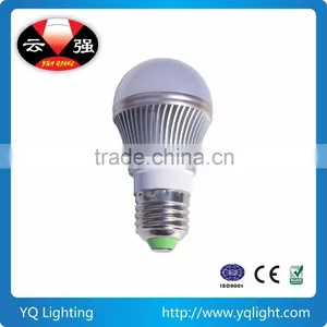 3W Silver Aluminum LED Bulb thumbnail-2