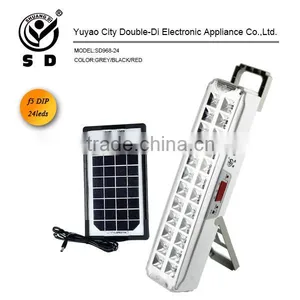 24leds Solar Powered Led Camping Light Solar Lights Outdoor thumbnail-1