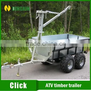 2016 Hot Sales Atv Box Trailer With Crane and Winch thumbnail-1