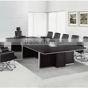 Manufacture Supply Modern Simple Melamine Conference Table thumbnail-3