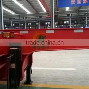 High Quality Low Price 60ton 3 Axle Low Bed Semi Trailer for Sale thumbnail-4