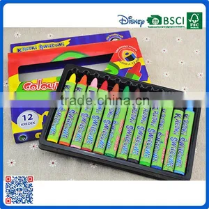 2016 Customization 12 Color Triangle Crayons Set for Kids With Cheap Price thumbnail-1