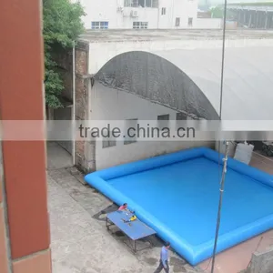 Factory Price 2015 Cheap Cubic 0.9mmPVC Inflatable Water Pool Water Park thumbnail-1