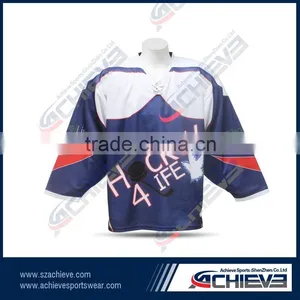 Sublimation Customized Ice Hockey Jersey thumbnail-3