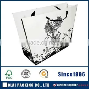 2015 Popular White Kraft Paper Bag With Good Design thumbnail-1