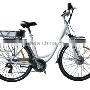 700c City e Bike-- 250W Motor Electric City Bike,pedelec Electric Bike,green Evs Electric Bike thumbnail-1