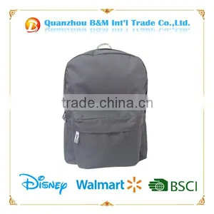 600D Grey Color Day Backpack thumbnail-1