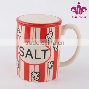 Salt or Protein Shaker Bottle Logo Printing Shaker Cup thumbnail-3