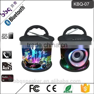 BBQ KBQ-07 5W 1200mAh 2016 Hot Sale Self Solar Powered Speaker thumbnail-2