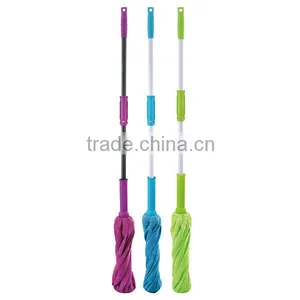 Twist Floor Mop Fibre Cloth Mop Iron Painted Handle 120cm thumbnail-1