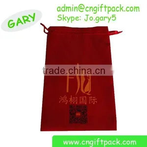 Red Hair Bundles Drawstring Bags for Satin Bags Hair Luxury thumbnail-5
