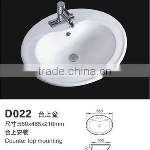 D022 Art Basins/bathroom Basins/stone Basins/Pedestal Basin thumbnail-2