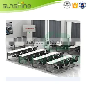 Commercial Furniture Training Table 4 Person Conference Table in Training Room thumbnail-1