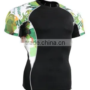 Bodybuilding Compression Shirt, Men's Dri Fit Compression Wear Quality Choice thumbnail-1
