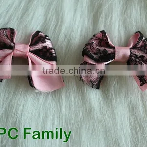 Wholesale 2015 Boutique Ribbon Bow Pre-made Bow, Handmade Ribbon Bow thumbnail-2