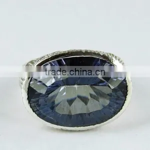 Fields Of Summer !! Mystic Topaz 925 Sterling Silver Ring, Silver Jewelry Manufacturer, Gemstone Silver Jewelry thumbnail-3
