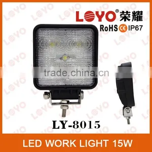 Top Sale 12V Wholesale Super Bright Off-road 15W LED Work Light, IP67 Offroad LED Work Lamp thumbnail-1