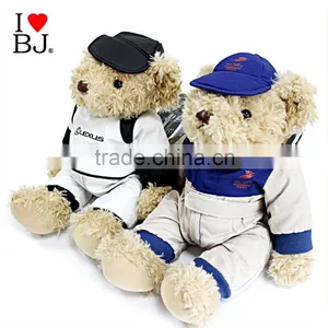 High Quality Customized Plush Toys Stuffed Captain Bear thumbnail-2