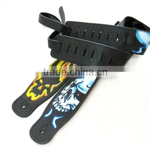 High Quality Security Leather Guitar Strap GP-08 thumbnail-2