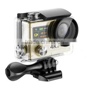 Dual Screen 4K 30fps Wifi Sport Camera 4k Action Camera With Waterproof Housing Case and Remote Controller Quality Choice thumbnail-1