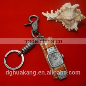 2016 Promotional Sales Popular Watch Design&Spring Ring Carabiner Keychain thumbnail-1