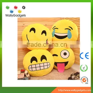 Wholesale Plush Custom Whatsapp/qq Emoji Pillow Yellow thumbnail-4
