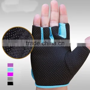 Diving Work Cut Resistant Protective Gloves;Half of Fingers Bike Gloves thumbnail-3