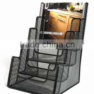 Metal Mesh Office Desk 5 Layer File Letter Tray thumbnail-1