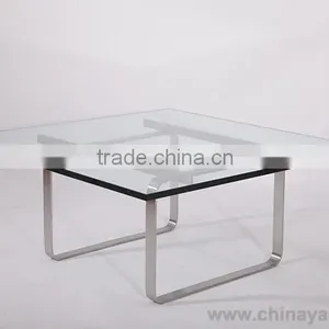 Luxury Furniture Office Furniture Stainless Steel Legs Glass Furniture thumbnail-3