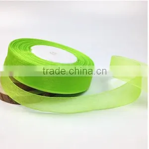 Color Silk Ribbon, Organza Ribbon For Gift thumbnail-4