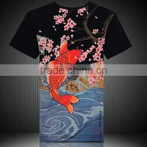 Wholesale Black Brand Printed T-shirts, Personalized Custom t Shirt/drifit Tshirt thumbnail-2